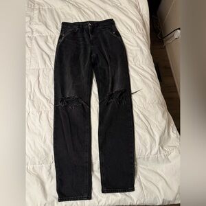 Two pairs of American Eagle Outfitters women’s Black jeans